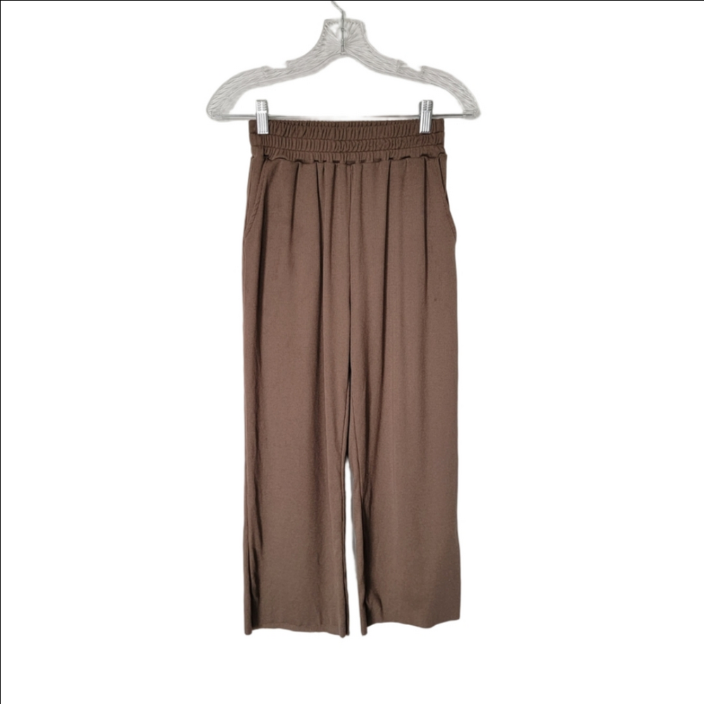 Wide Leg Brown Pants for Women